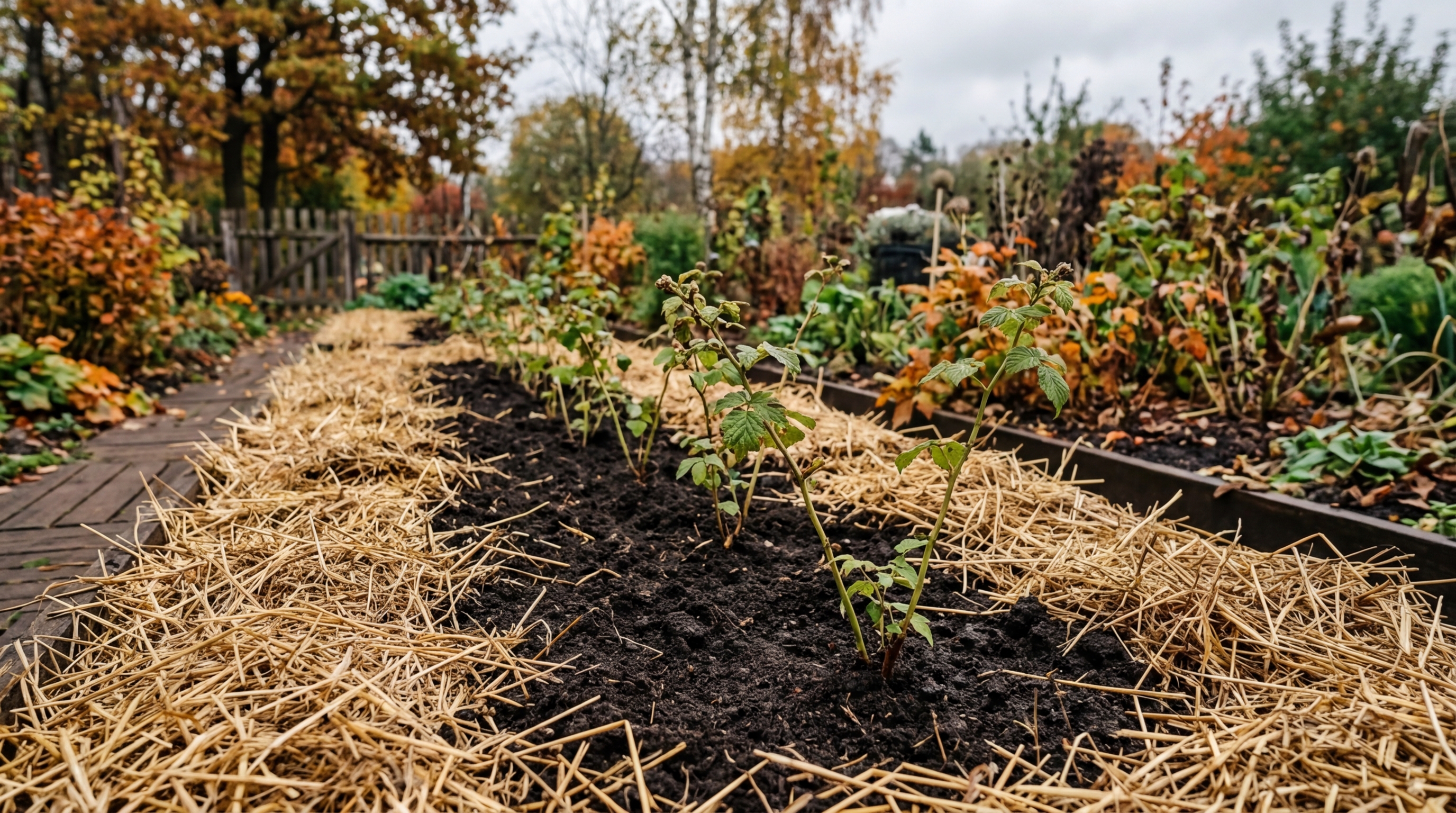 Малина: посадка, уход, обрезка — полное руководство