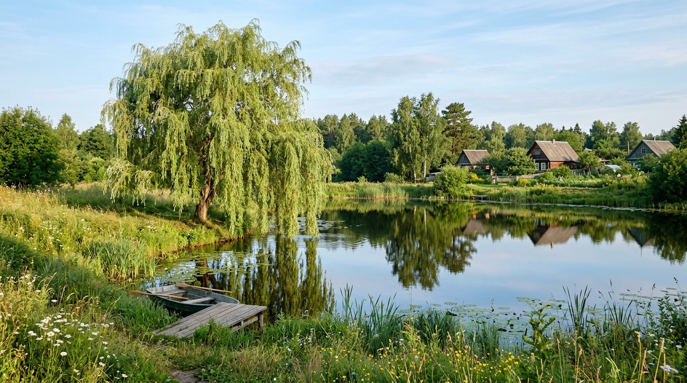 Что посадить вокруг пруда на даче: советы дизайнера