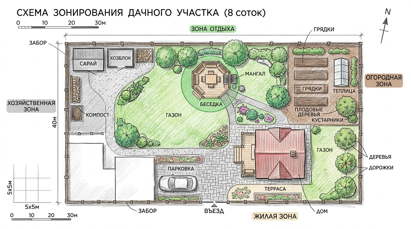 Дача своими руками: 50+ идей благоустройства с фото