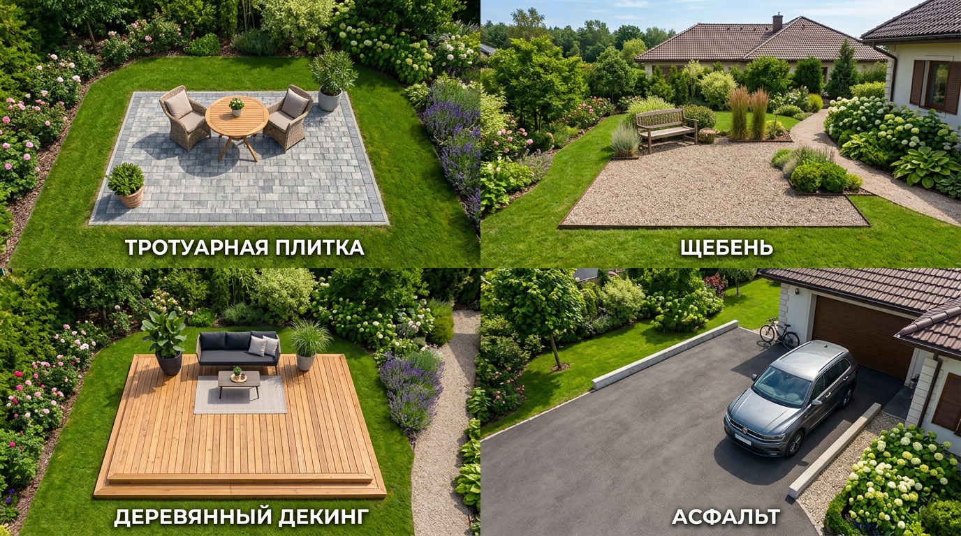 Как выбрать тротуарную плитку: виды, толщина, цены